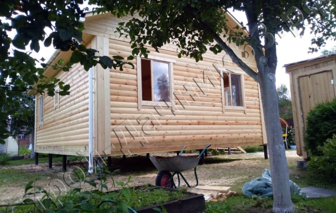 3 Брусовой дом ОД-7 6×8, 48 м², Московская область, Город Воскресенск, СНТ «Союз». (6)